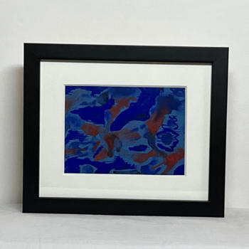 "Specchio d'acqua", acquerello