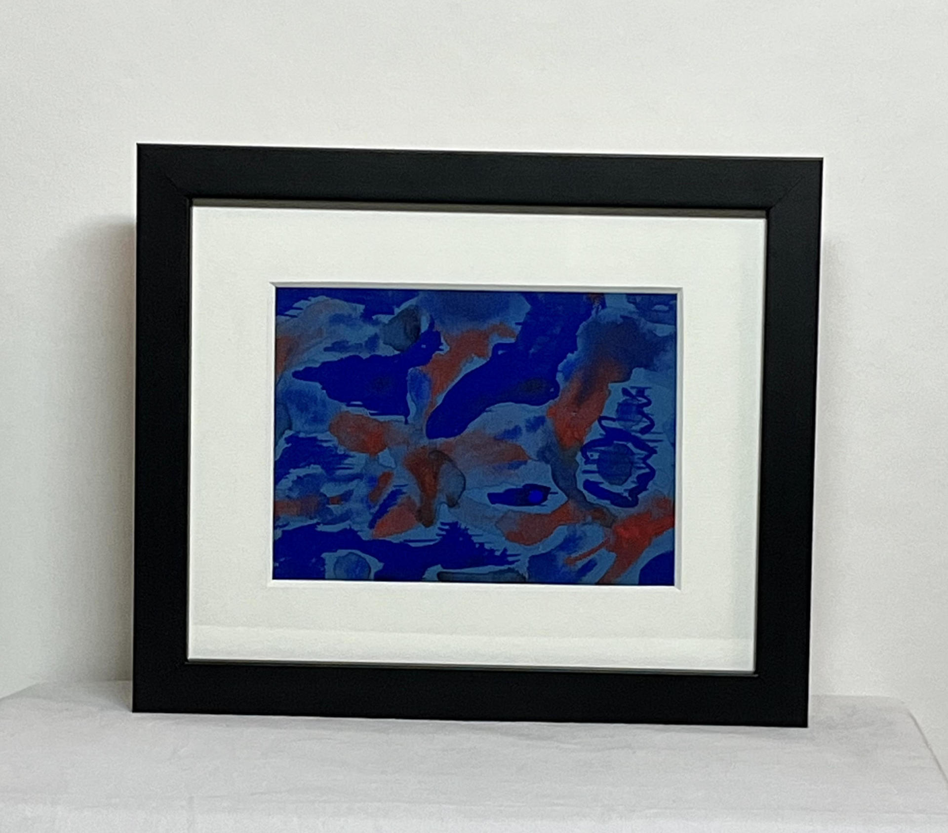 "Specchio d'acqua", acquerello