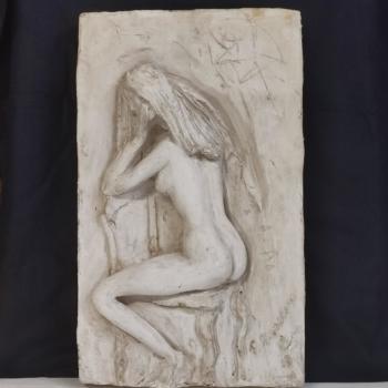 molteni, formella in gesso
