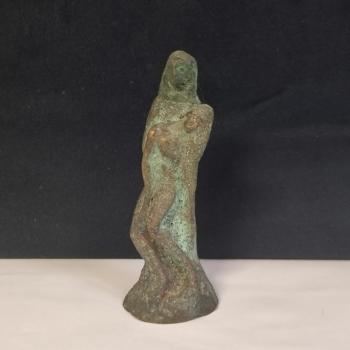 Pietà - bronzo patinato - Franco Molteni